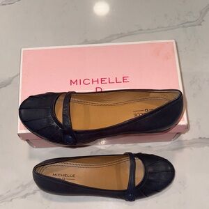 Michelle D NIB Size 8.5M Women's Navy Blue Loafer/Flats